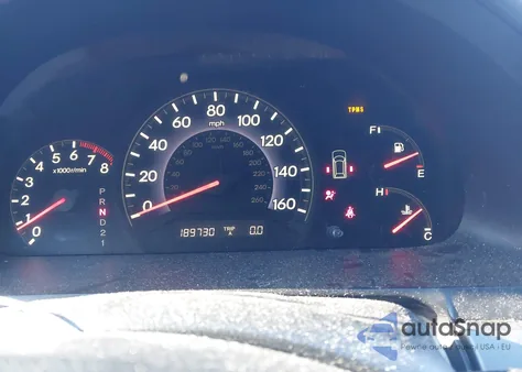 2007 Honda Odyssey Ex z USA, uszkodzony, nr VIN 5FNRL384X7B121072